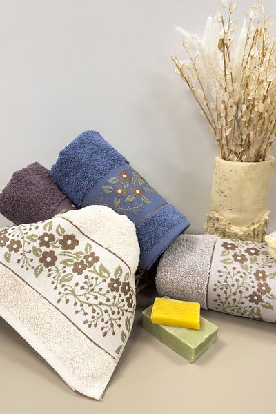 ZEBRA CASA Spring 4-Piece Towel Set 50X90Cm