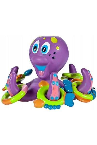 ideal STORE Mr Octopus bath toy, playful octopus MagStar for children, with a multitude of accessories