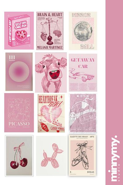 Minnymy Tinyframe Collection Retro Sticker, Decal, Agenda, Diary, Planner, Bullet Journal, Scrapbook