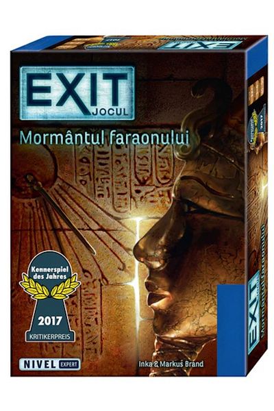 ideal STORE idealSTORE Board Game Pharaoh's Tomb, Expert Difficulty Level, Unique J Experience