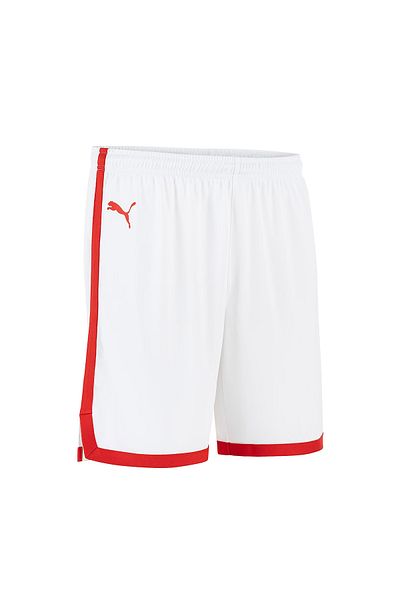 Puma Ανδρικό λευκό σορτς μπάσκετ Türkiye 60660501