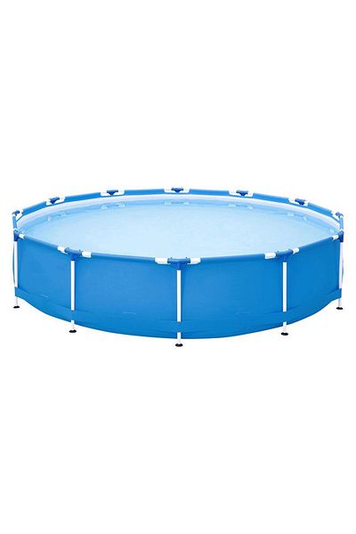 ideal STORE FAMILY idealSTORE metal frame swimming pool, Dimensions 366 x 76 cm, Includes water drain valve, p