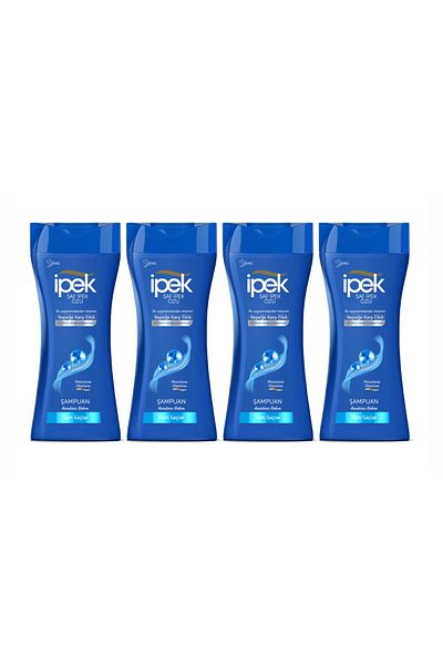 İpek Silk Shampoo 480 ml - Effective Against Dandruff 4 Pieces