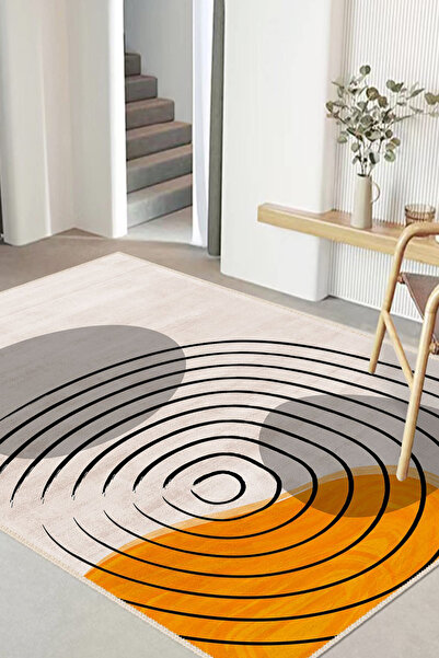 Aybek Rug Kesme Mutfak Halısı Desenli Dijital Baskı Yıkanabilir Kaymaz Taban ...