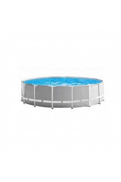 ideal STORE PRO MAX EDITION idealSTORE metal frame pool, Round, with filter pump and ladder, Dimensions