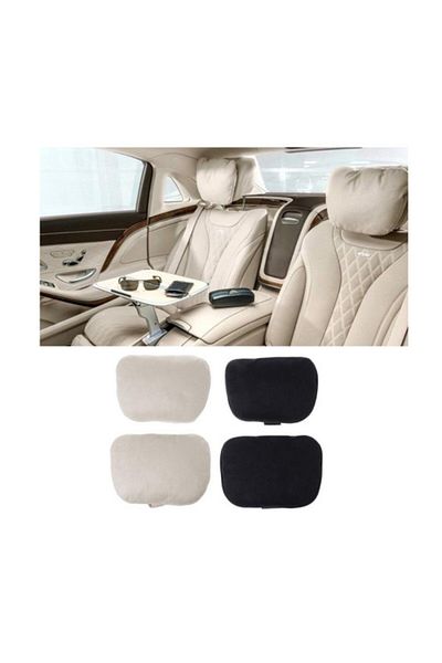 ideal STORE Set 2 Perne/Tetiere Auto Ultra Soft ideal STORE, pentru Sustinere Gat, Confort, Rezistente in Timp,