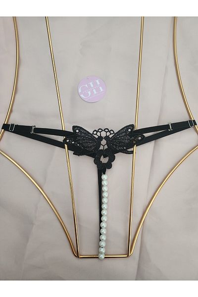 G&H UNDERWEAR Pearl String Thong Panties