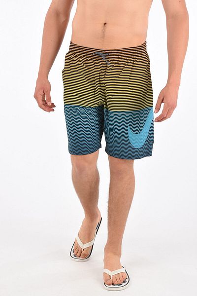 Nike Striped Boxer Swimsuit