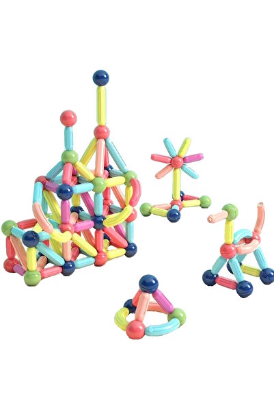 ideal STORE idealStore All Magnetic Building Blocks Puzzle, Educational game, Develops Creativity, Con