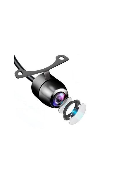 ideal STORE idealSTORE HD 2 in 1 reversing camera with dynamic trajectory, Voltage 12V / 110mA, 20mm cutter, Rez