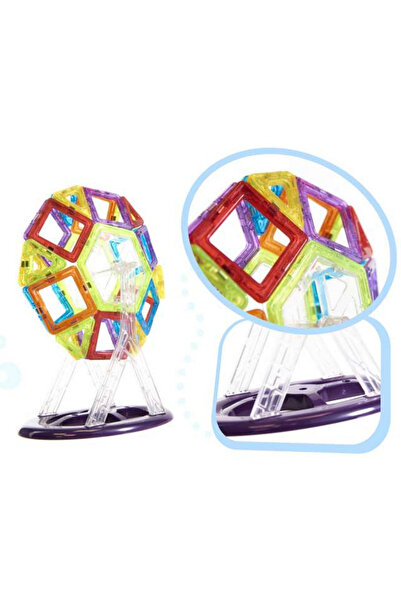 ideal STORE idealSTORE Mini Magical Magnet Intelligent Construction Set Includes 158 Multicolored Magnetic Pieces