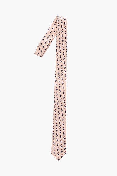 Corneliani Cc Collection Printed Cotton New Standard Tie