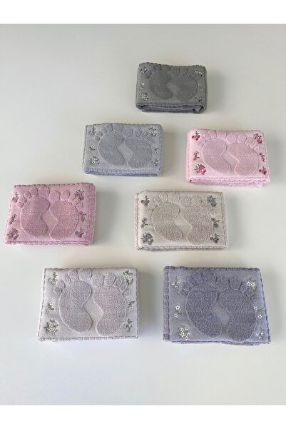 sarra Mysoft 50x70 Вишитий килимок для ніг - Антрацит