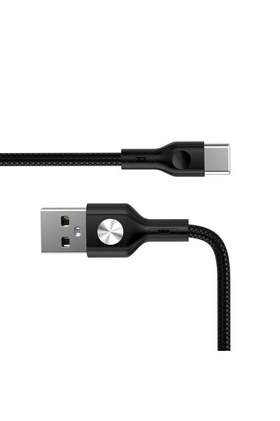 ideal STORE Cablu USB - MicroUSB IdealSTORE , 1 metru, 3A, negru GC-60M