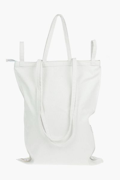 Maison Margiela Mm6 Canvas Maxi Tote Bag In Paint-Splatter Print With Logo