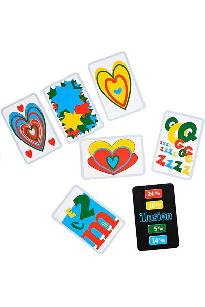 ideal STORE idealSTORE illusion board game, How much can you discern Colors, How many colors can you see,