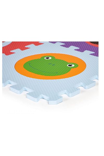 ideal STORE Interactive puzzle mat, Dimensions 90 x 90 cm, Includes 9 large square puzzles with animals,