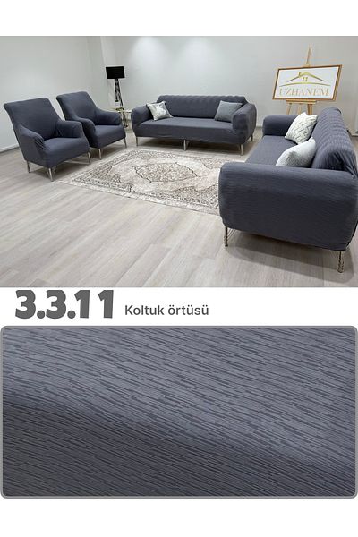 uzhanem 3 3 1 1 Stretch Elastic Flexible Washable Jacquard Sofa Cover Set Sofa Cover
