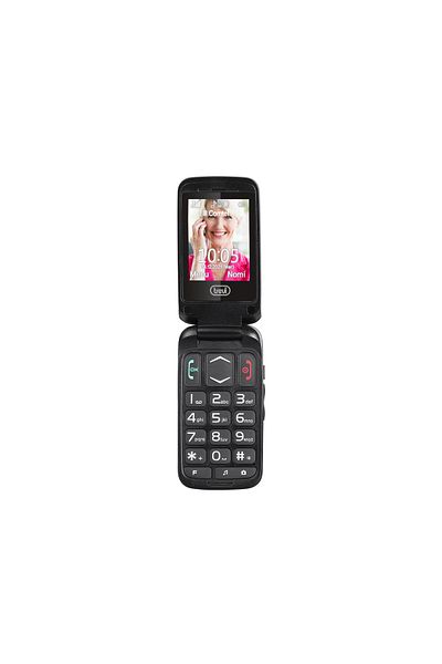Trevi Telefon seniori cu clapeta Trevi Italia FLX50 butoane mari camera radio difuzor functie SOS