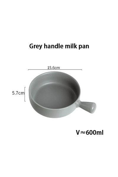 OEM Heat-resistant ceramic bowl, Grey