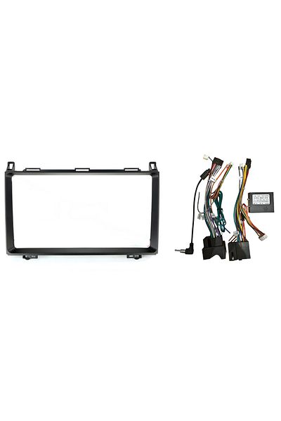 ideal STORE Navigation Frame 9 idealSTORE, Wiring and Canbus Module included, compatible with Mercedes CLK C209 2002-2010,