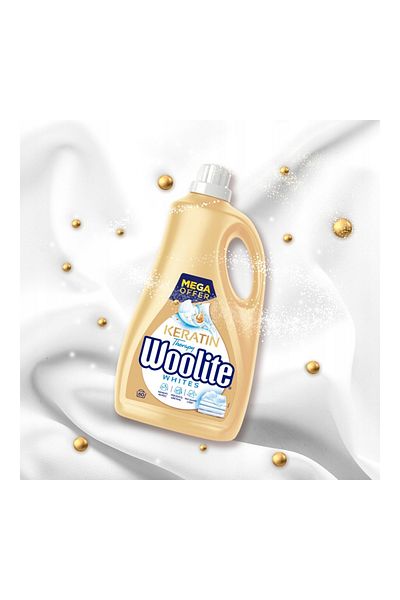 Woolite washing liquid for white 60 washes 3.6 l