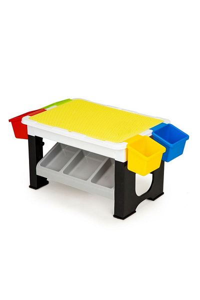 ideal STORE Little Player idealStore Play Table, Foldable, Dimensions 67.5 x 35 x 30 cm, 300 Pieces, Tabletop M