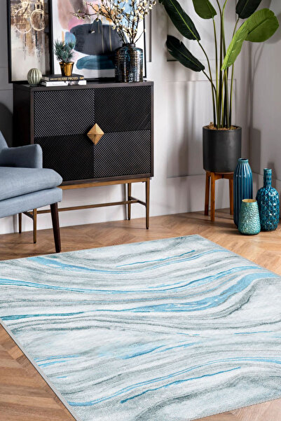 Aybek Rug Kesme Mutfak Halısı Desenli Dijital Baskı Yıkanabilir Kaymaz Taban İnce Salon Çocuk Halısı