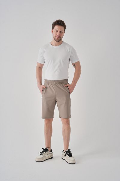 Shooter Sportswear Men's Summer Shorts Stone Zipper Comfortable Fit