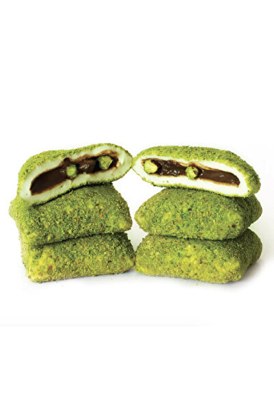 nutantep Çikolata ve Tane Antep Fıstık Dolgulu Sütlü Bohça Lokumu - 1 KG