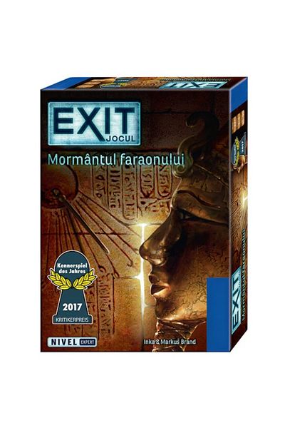 ideal STORE idealSTORE Board Game Pharaoh's Tomb, Expert Difficulty Level, Unique J Experience