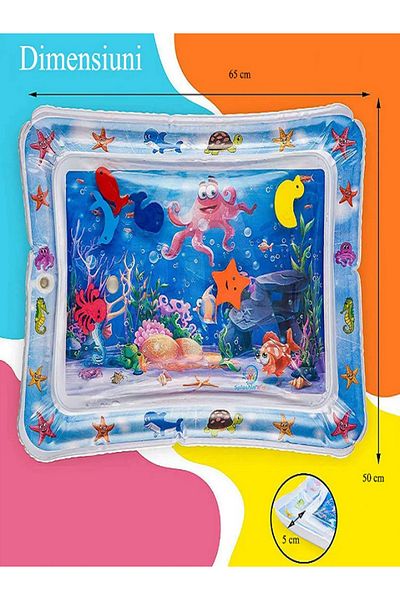 JustZEN Water mat activity center for babies, interactive play, JustZEN Z 1, multicolor
