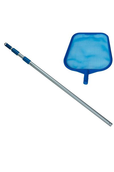 ideal STORE Kit intretinere piscina idealSTORE Master Pool, Include perie, plasa, maner telescopic