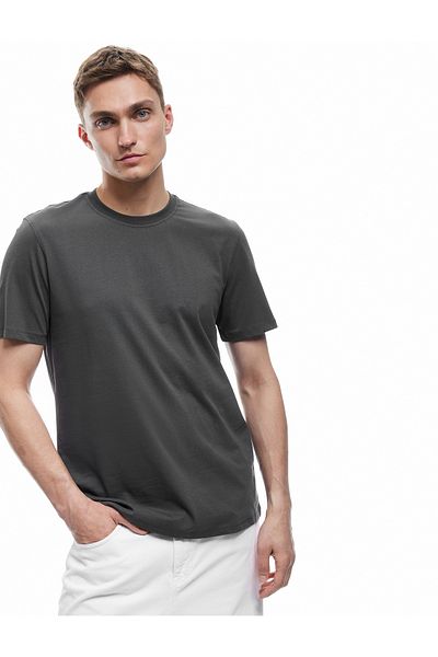 Koton Cotton Short Sleeve Crew Neck Men's Basic T-Shirt