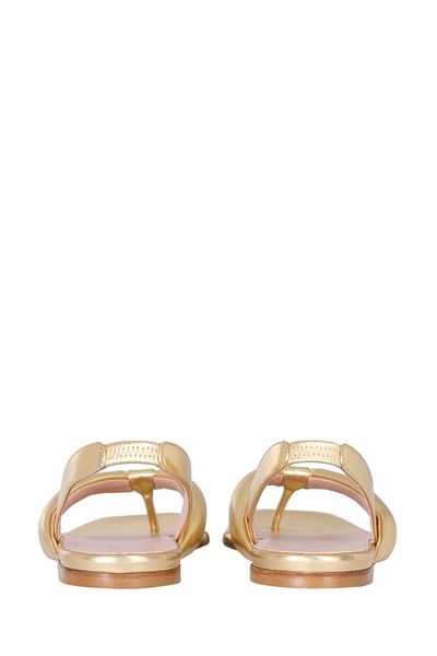 gia borghini Sandale din piele cu slingback