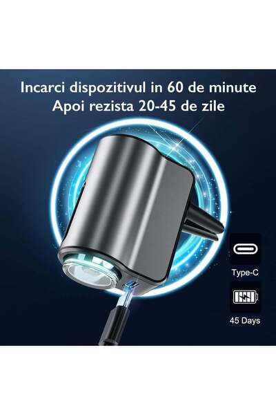 Techone Odorizant auto Smart Techone FreshFlow Auto Pro, negru