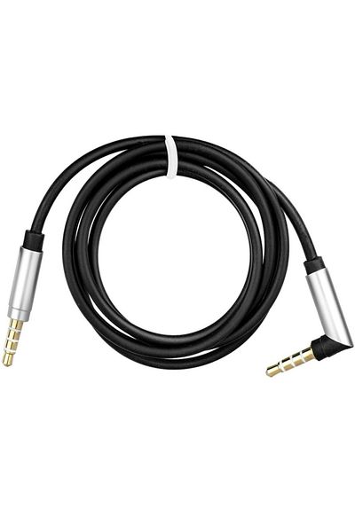 ideal STORE Cablu Audio AUXILIAR IdealSTORE jack-jack AUX55,Lungime 1 m,Culori Negru