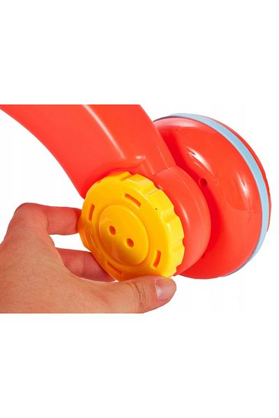 MalPlay Antepremergator, masuta cu activitati, pian si cosulet de bascket, rosu