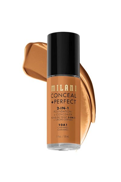 MILANI (Caramel) - Conceal + Perfect 2-in-1 Foundation + Concealer - Caramel (30ml)