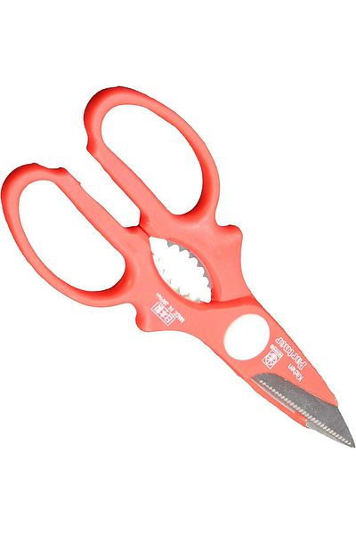 Biki Made in Japan Kitchen Scissor | Stainless Steel | Rustproof & Extra Hardened 23x9cm