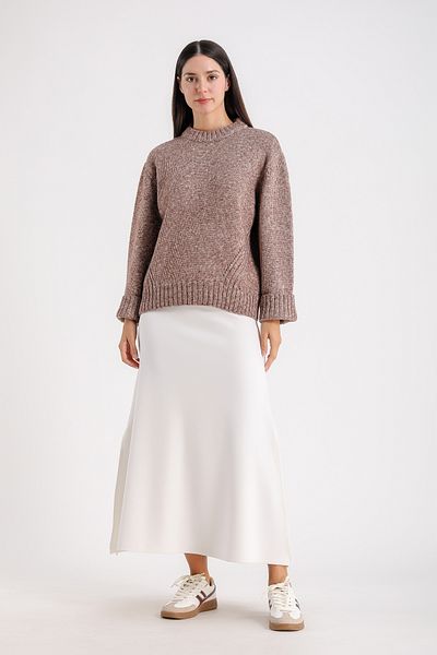 Barbara Baileys Crew Neck Oversize Women's Sweater
