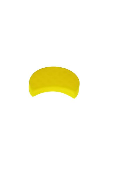 OEM Key cover, 27 x 16 mm, protection and identification, made of flexible PVC, yellow