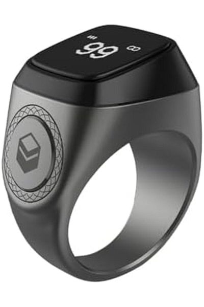 iqibla YU WELL iQIBLA Smart Tasbih Zikr Ring- Muslim Prayer- Prayer Timing Reminder OLED Display Tasbih Cou