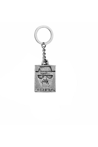 Herşey Nota Breaking Bad Heisenberg Figured Unisex Keychain – the Key of the Mysterious Chemist