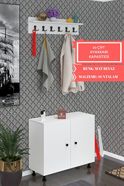 Kenzlife portmanto ayakkabılık ve askılık tomak4 crdbyz 68*100*32 yirmi çift ...