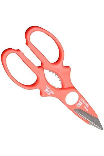 Biki Made in Japan Kitchen Scissor | Stainless Steel | Rustproof & Extra Hardened 23x9cm