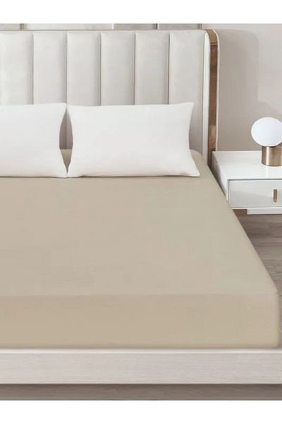 NikAr Home 100% Cotton Fitted Sheet Single