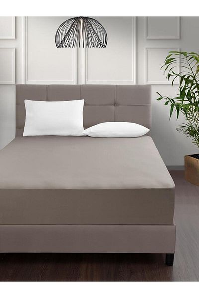 Karna Home Wide Elastic Combed Cotton Sheet Elina – Breathable, Flexible Structure