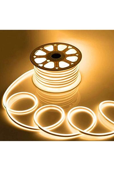 Yuwell YU WELL Premium Quality Neon Strip Light LED Strip Light AC220V 2835 SMD (Warm Light, 30M)