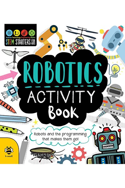 PHINDBOOKS كتاب أنشطة الروبوتات للأطفال: أساسيات العلوم - اللغة الإنجليزية